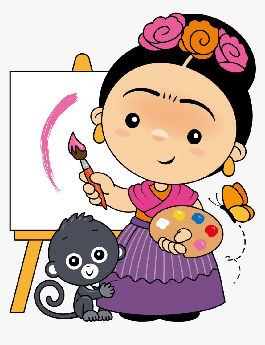 Frida Kahlo Chapulines, HD Png Download