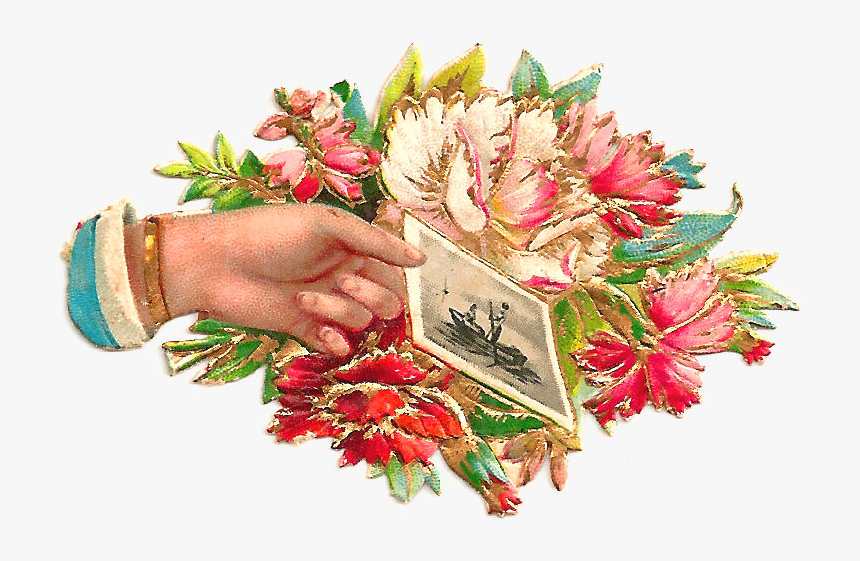 This Antique Flower Graphic Of A Carnation Bouquet - Bouquet, HD Png Download