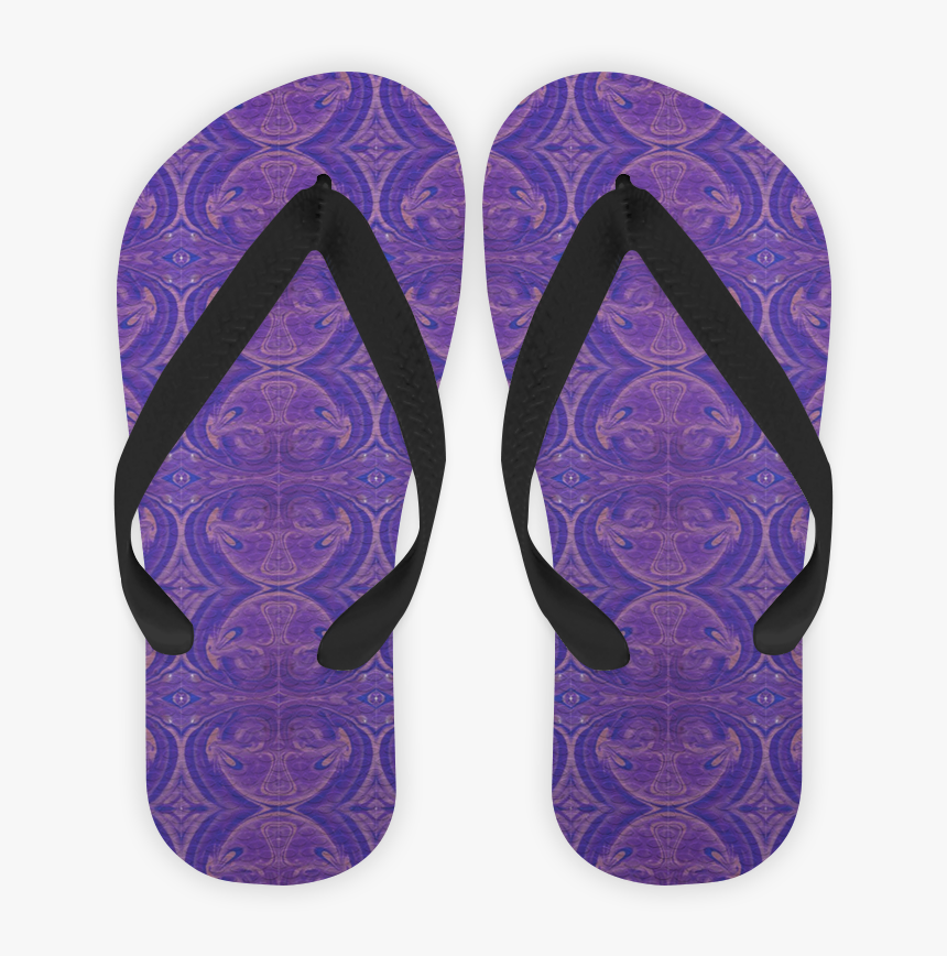 Chinelo Mancha De Tinta De Ariane Graboskina - Flip-flops, HD Png Download
