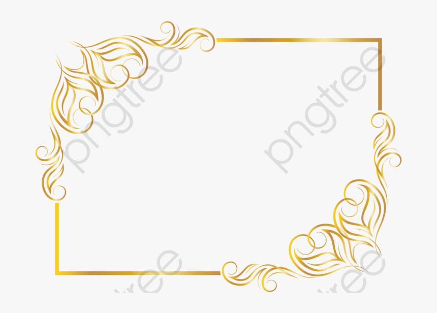 Transparent Fancy Borders Png Format Image With Size, Png Download