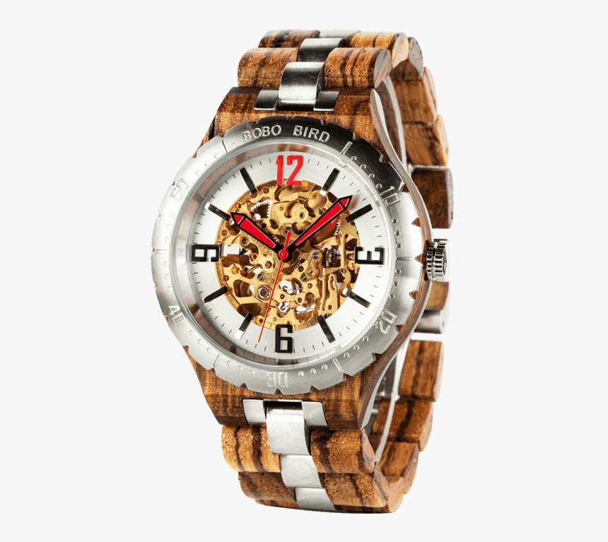 Bobo Bird Reloj De Madera - Watch, HD Png Download