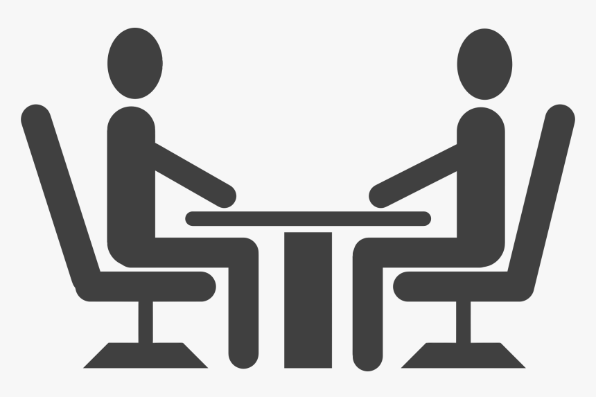 Interview Without Speech Bubbles Clip Arts - Clip Art Job Interview, HD Png Download