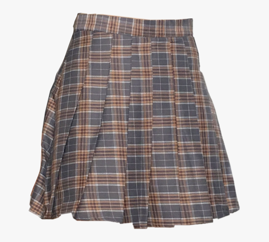 #skirt #vintage #retro #plaid #clothes #png #polyvore - Vintage Plaid Skirt Png, Transparent Png