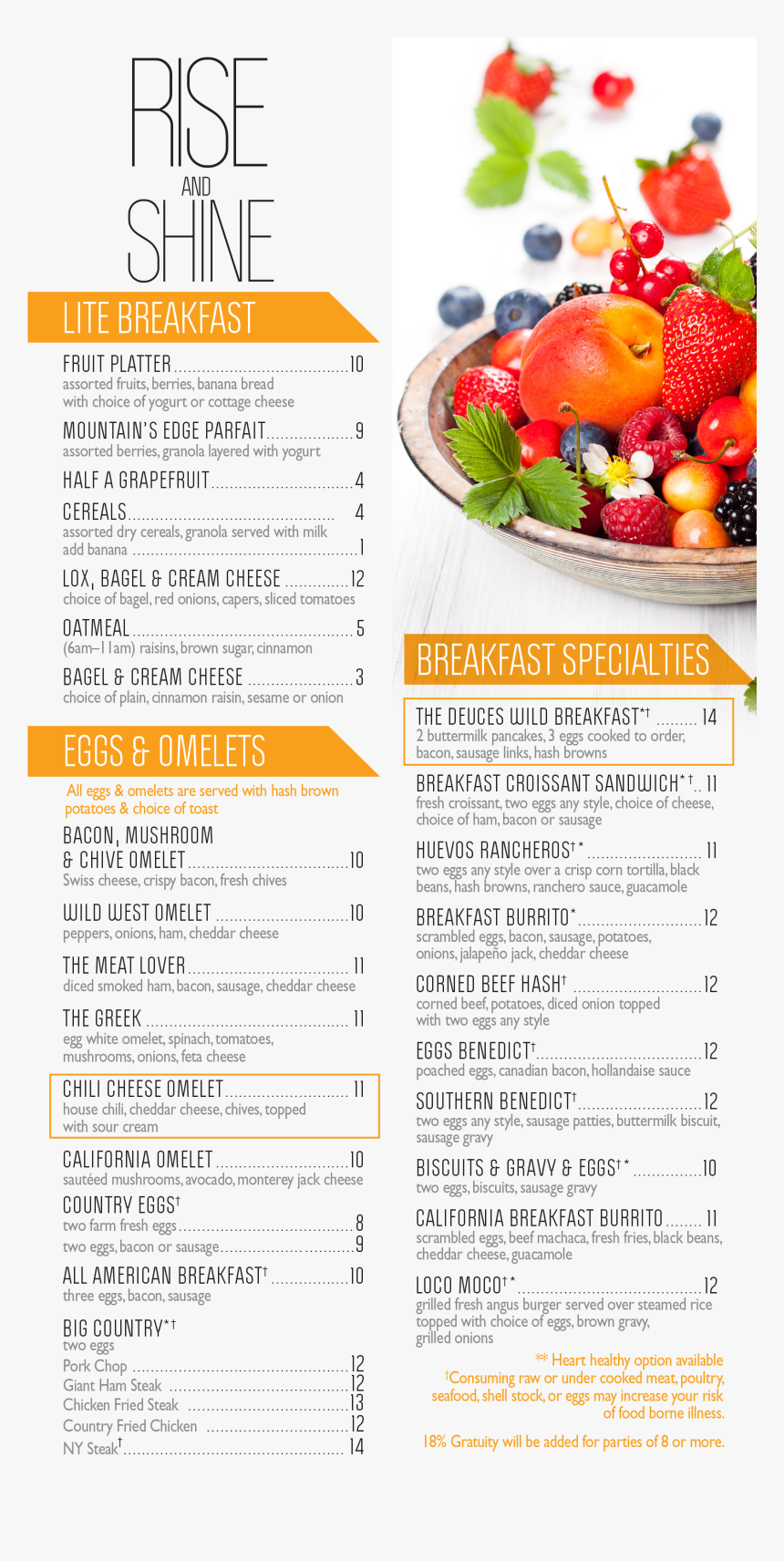 American Breakfast Png, Transparent Png