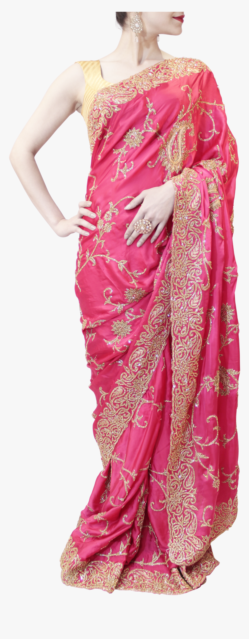 Saree Images Png, Transparent Png
