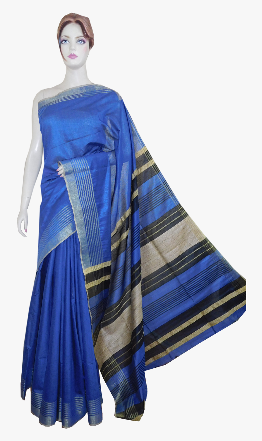 Transparent Silk Saree Png - Sari, Png Download