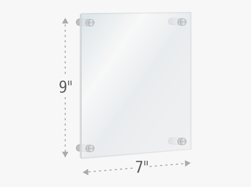 Stand Off Frame Sign Holder, HD Png Download