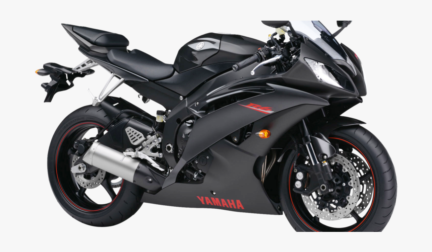 Yamaha R6 2009 Black, HD Png Download