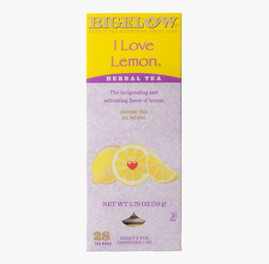Bigelow I Love Lemon Tea, HD Png Download