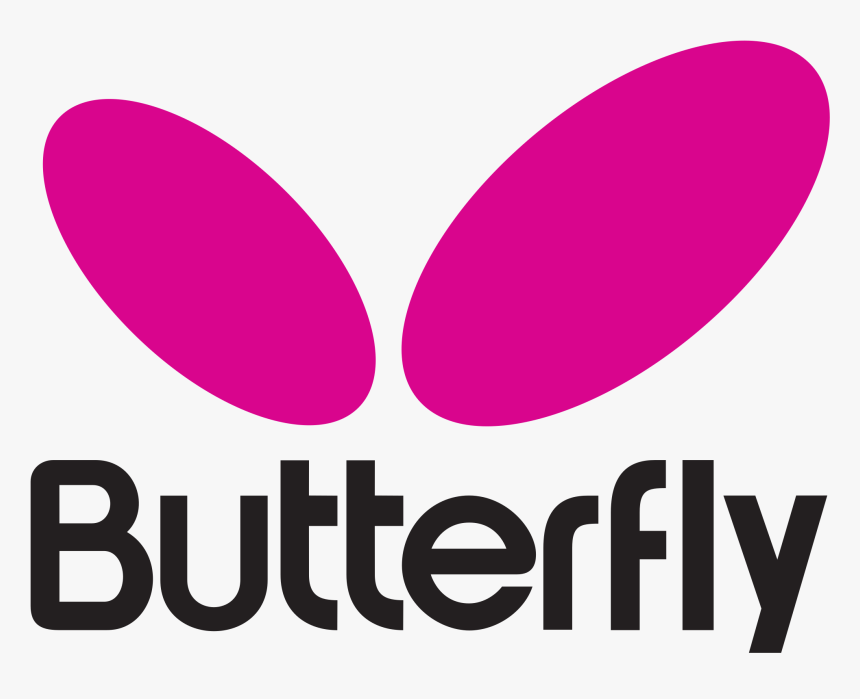 Butterfly Table Tennis Logo, HD Png Download