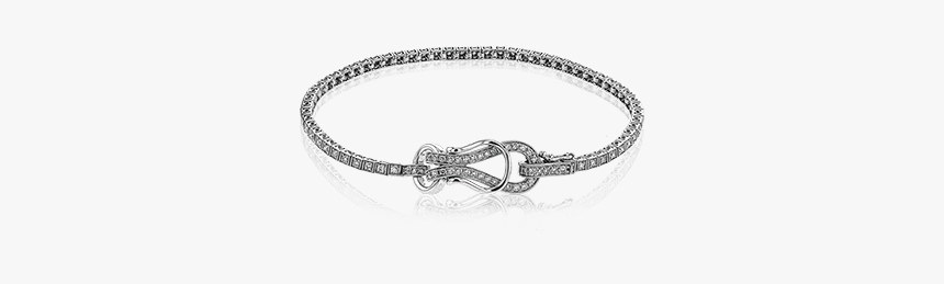 18k White Gold Bracelet The Diamond Shop, Inc - Bracelet, HD Png Download
