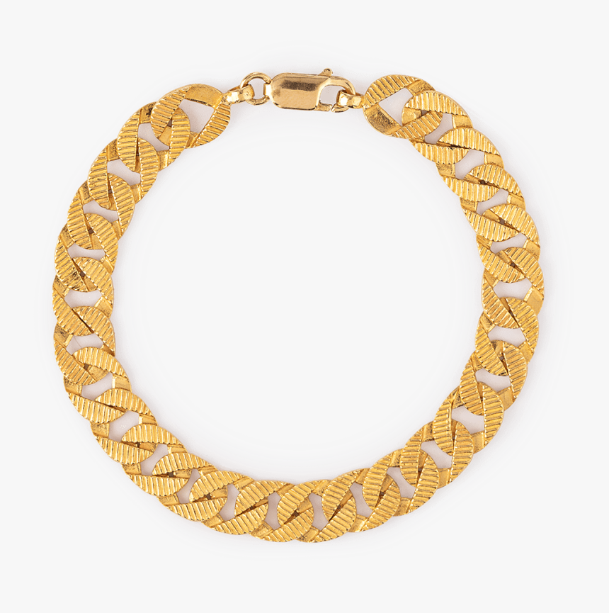 22 Carat Gold Gents Bracelet - Bracelet, HD Png Download