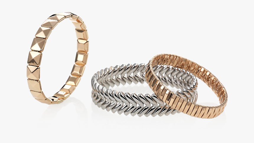 Rose Gold Bracelets Closer - Armillas Chimento, HD Png Download