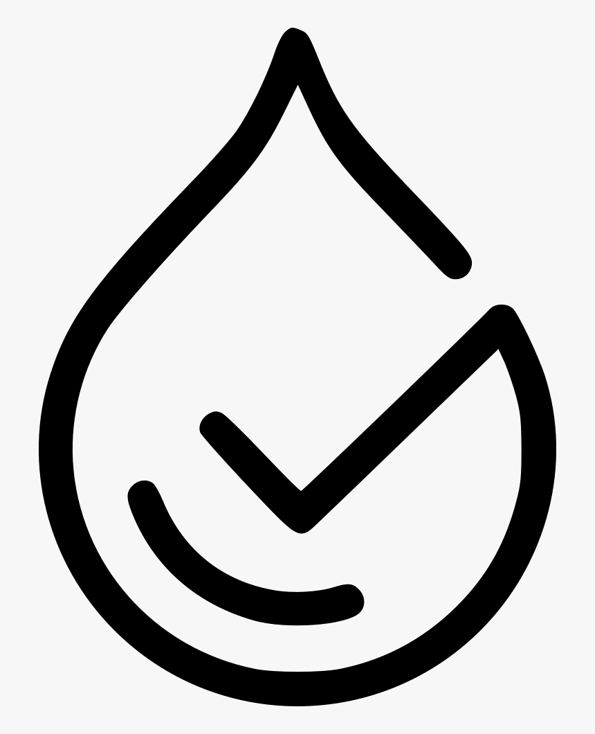Purify Water Good Healthy Perfect - Water Health Icon Png, Transparent Png