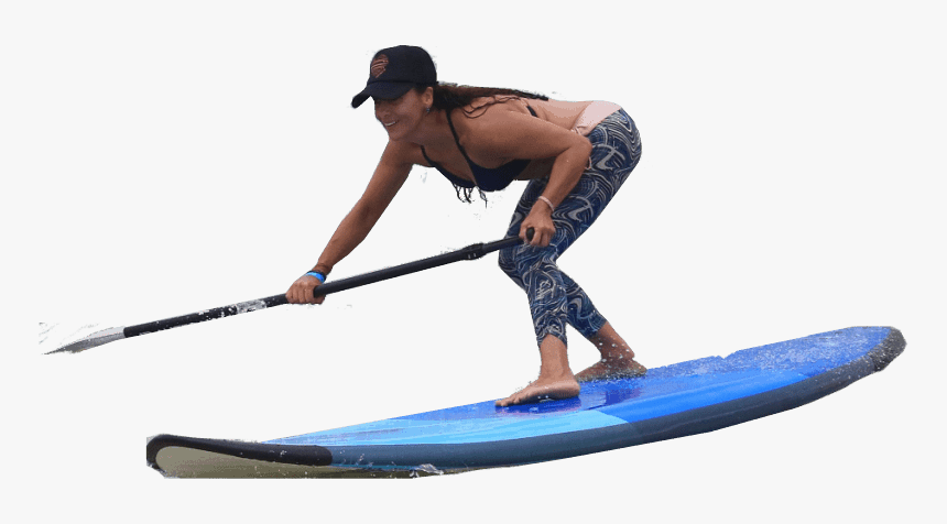 Stand Up Paddle Surfing , Png Download - Paddle Surf Png, Transparent Png