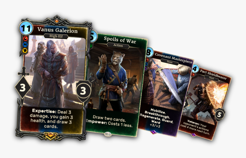 Elder Scrolls Legends Alliance War Cards, HD Png Download
