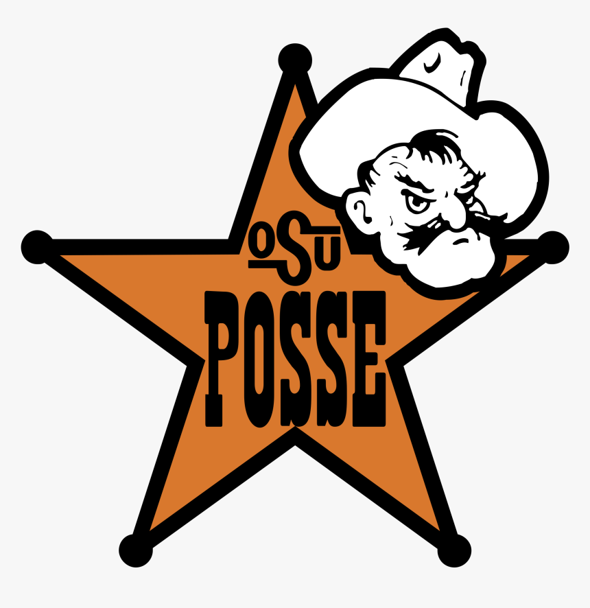 Oklahoma State University Posse Star, HD Png Download