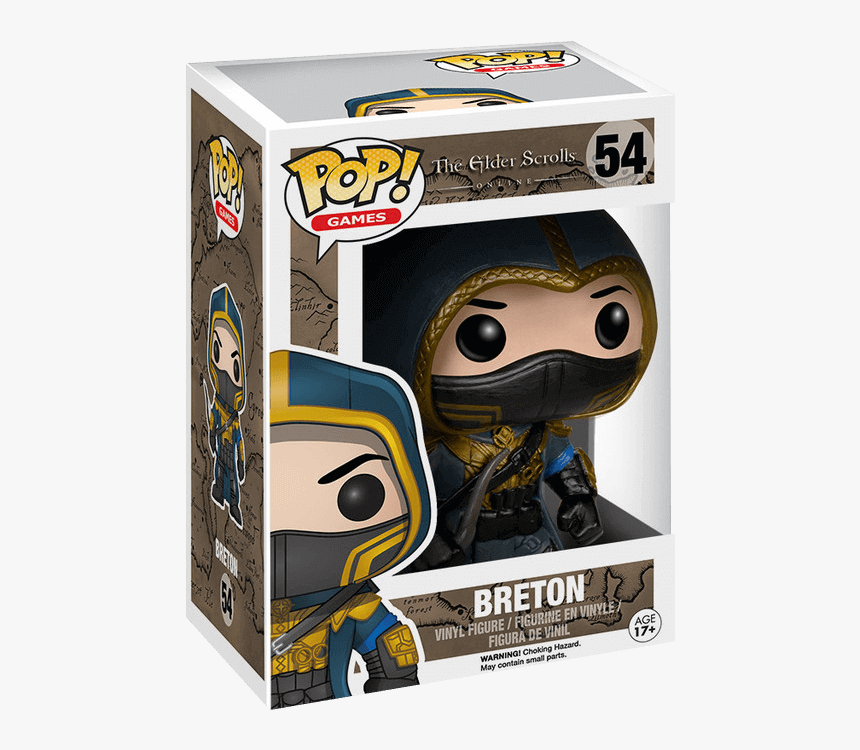 Elder Scrolls Online Breton Pop Figure - Pop Games Mortal Kombat, HD Png Download