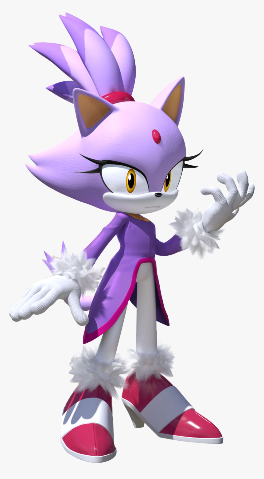 Transparent Cat Ear Png - Team Sonic Racing Blaze, Png Download