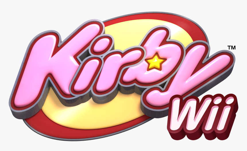 Kirby Wii Logo - Kirby Wii, HD Png Download