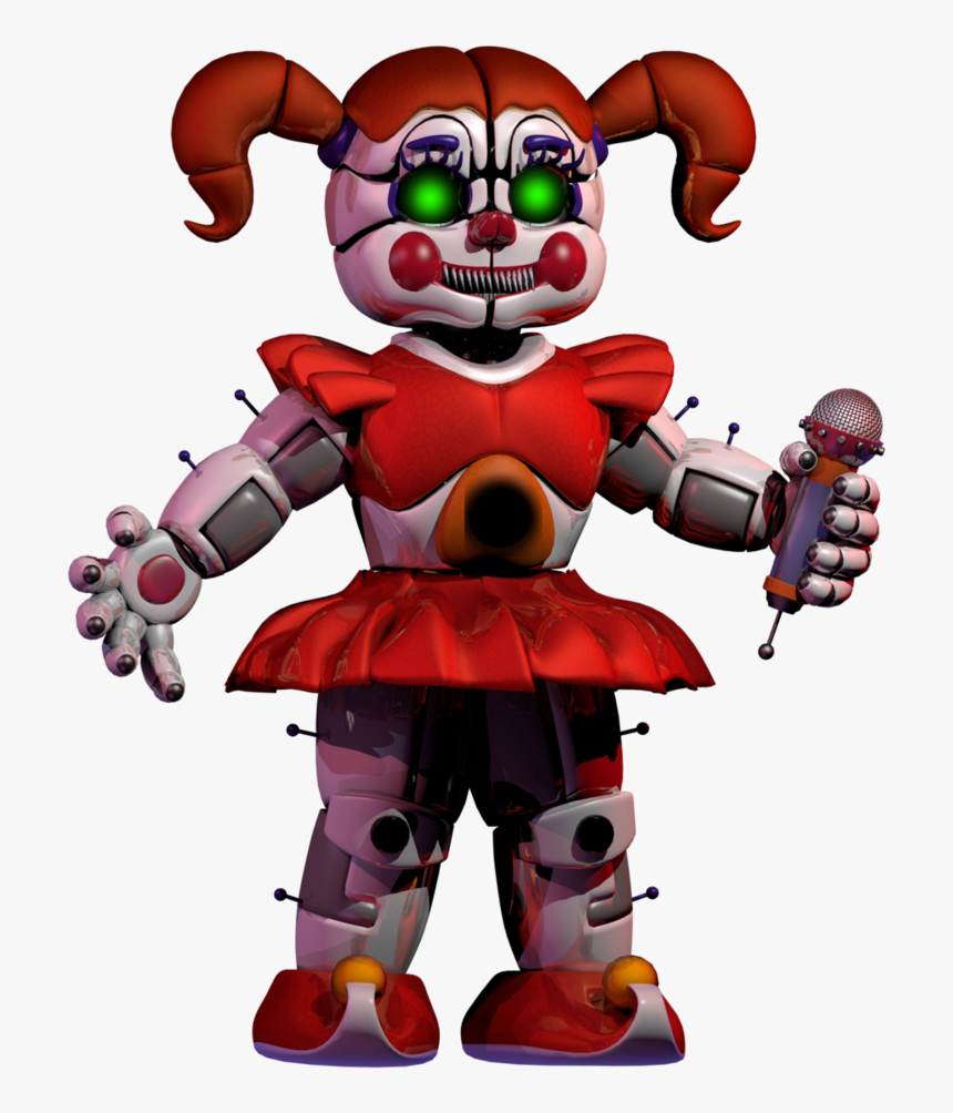 Transparent Fnaf Ender - Fnaf Sl Circus Baby Render, HD Png Download