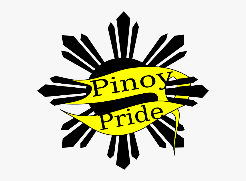 Philippine Flag Sun Black, HD Png Download