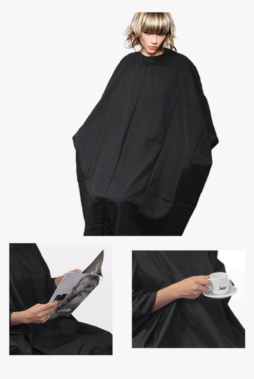 Salon Ethos Great Cape Black, HD Png Download