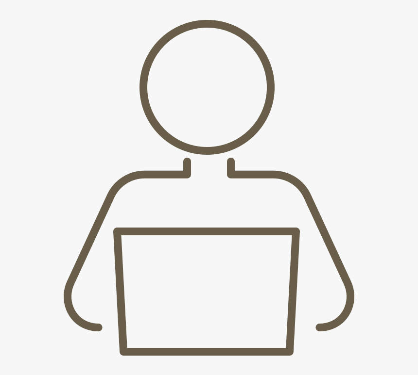 Clinician Support Icon - Line Art, HD Png Download