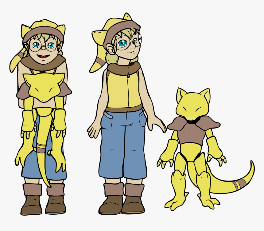 Abra Fanart, HD Png Download