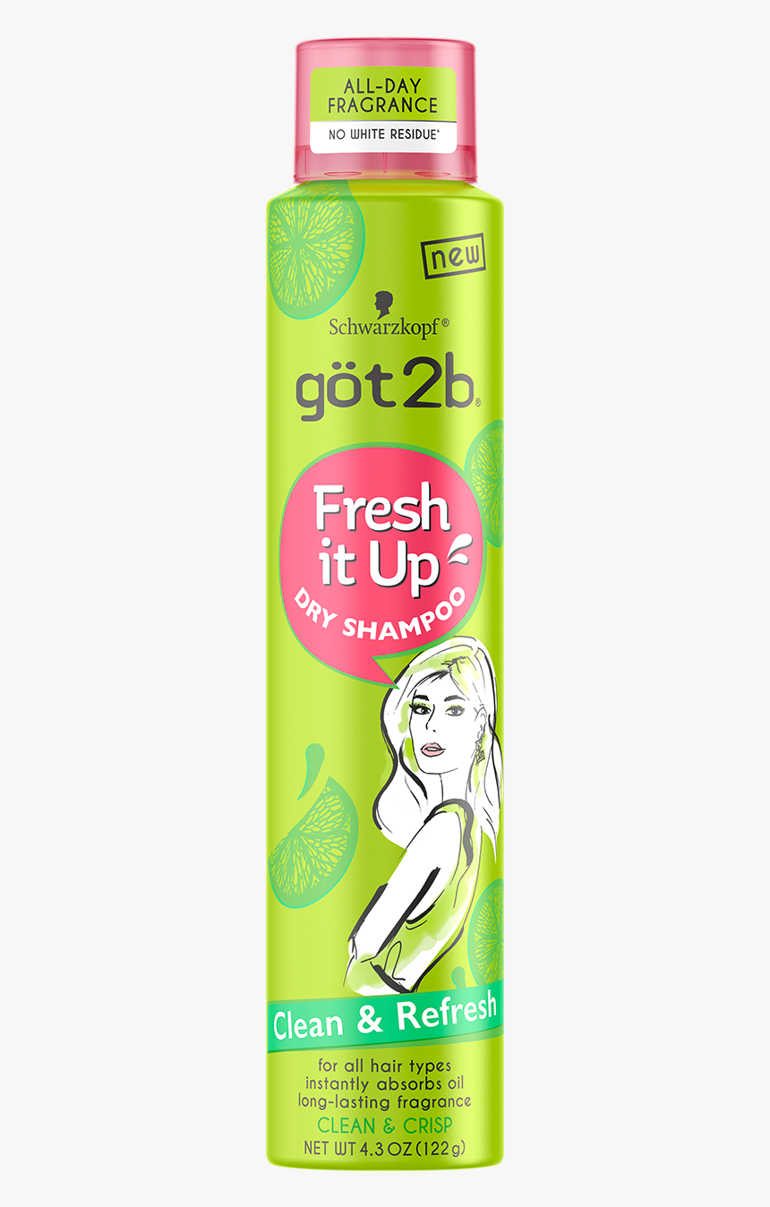 Got2b 2018 Product 970x1400fresh It Up Clean And Refresh - Got2b Fresh It Up Dry Shampoo, HD Png Download