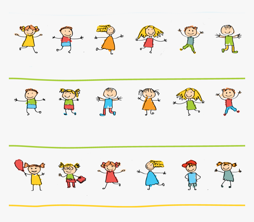 School Children Drawings, HD Png Download