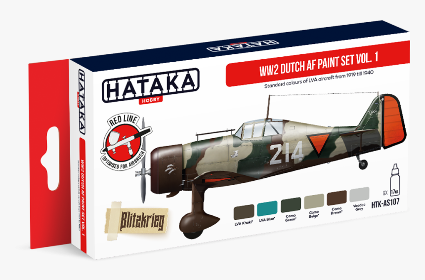 Ww2 Dutch Af Paint Set Vol - Mirage 2000 Fs Colors, HD Png Download