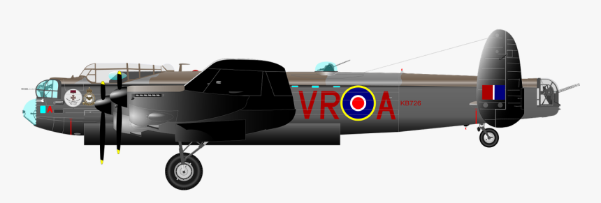 Aviation Clipart Wwii - Avro Lancaster Png, Transparent Png