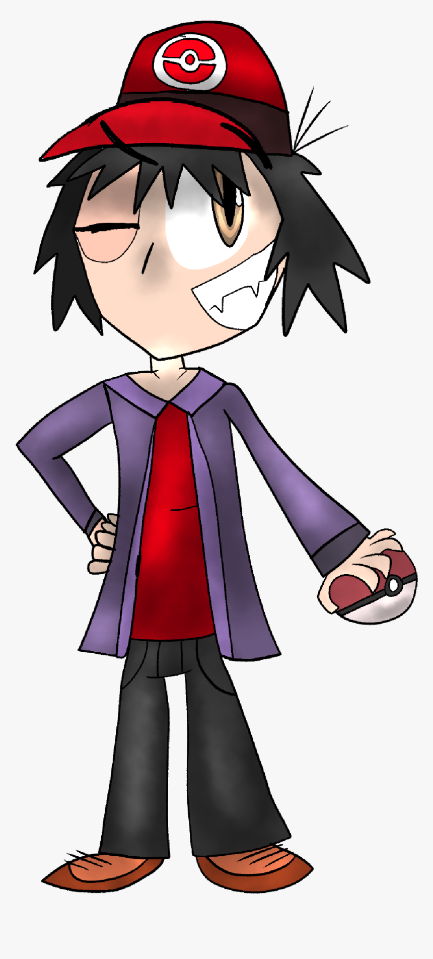 Fahad Lami As A Pokemon Trainer - Cartoon, HD Png Download