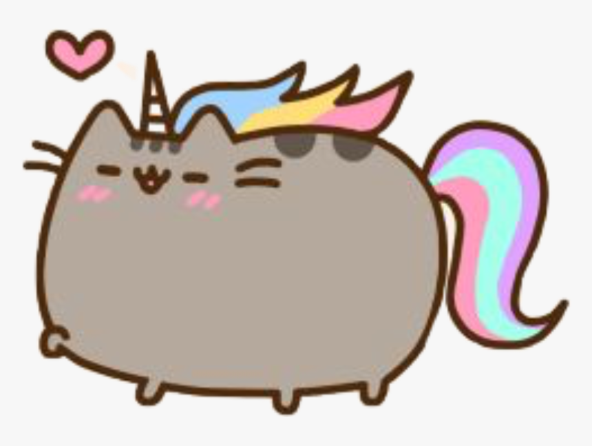 Pusheencat Pusheenthecat Unicorncat Uni - Pusheen Cat Unicorn Gif, HD Png Download