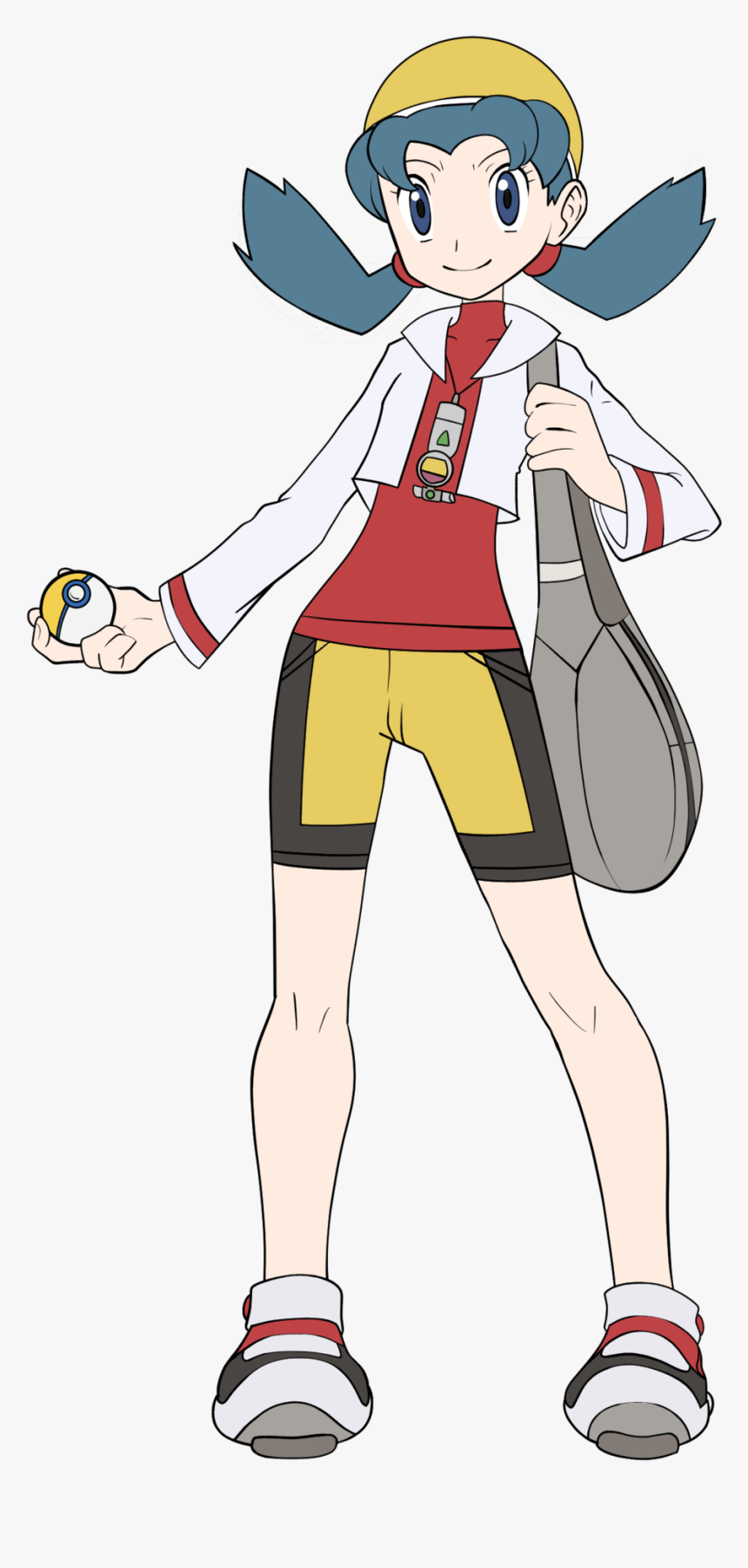 Image Result For Pokemon Trainer Kris - Pokemon Ethan And Kris, HD Png Download