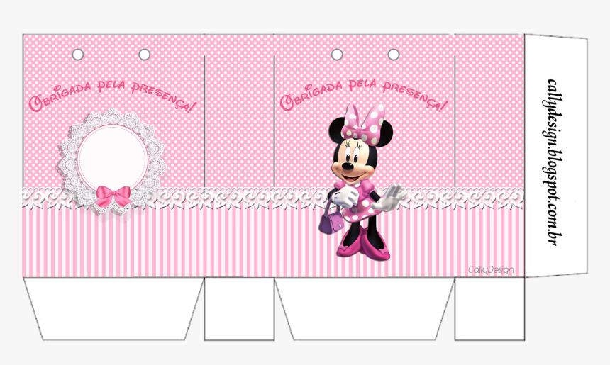 Minie Rosa Para Sacolinha, HD Png Download