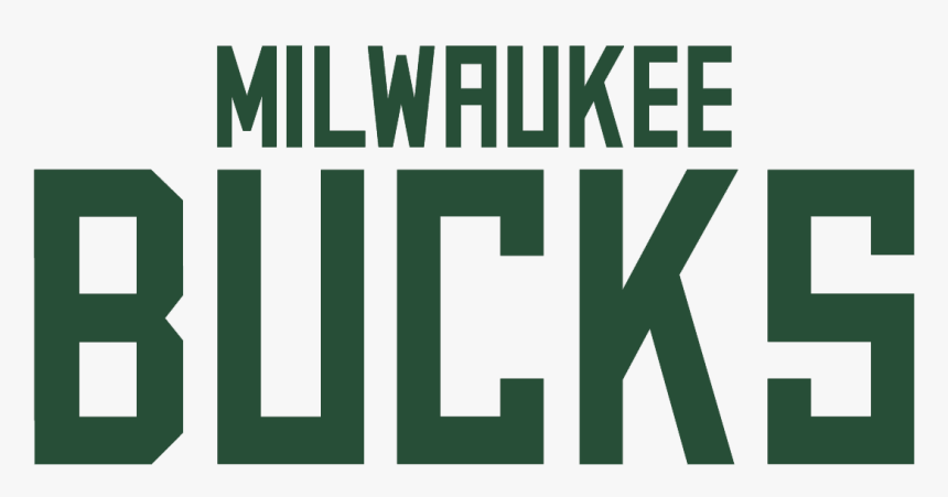 Milwaukee Bucks Wordmark 2015-current - Milwaukee Bucks Logo Text, HD Png Download