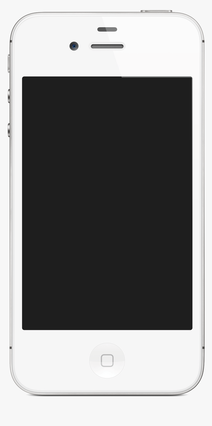 Iphone 5 Png White - Iphone 4s Siri Funny, Transparent Png