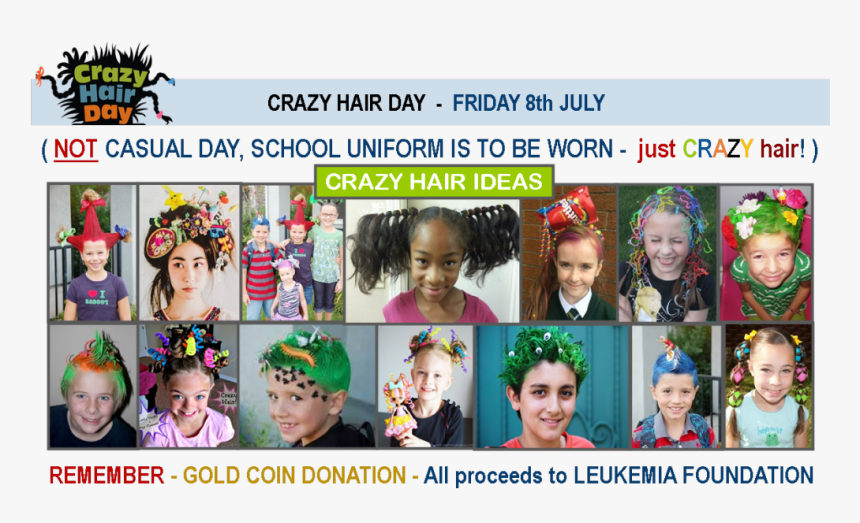 Wacky Hair Day Signs, HD Png Download