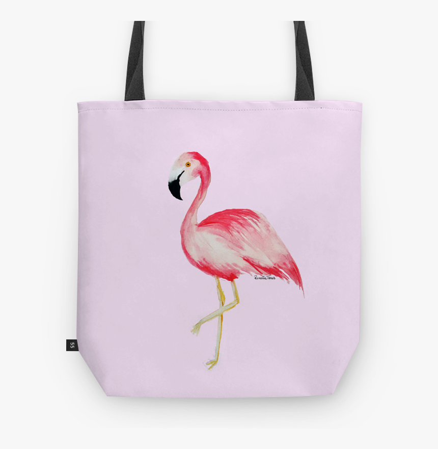 Bolsa Flamingo De Renata Torresna - Flamingo Aesthetic Drawing, HD Png Download