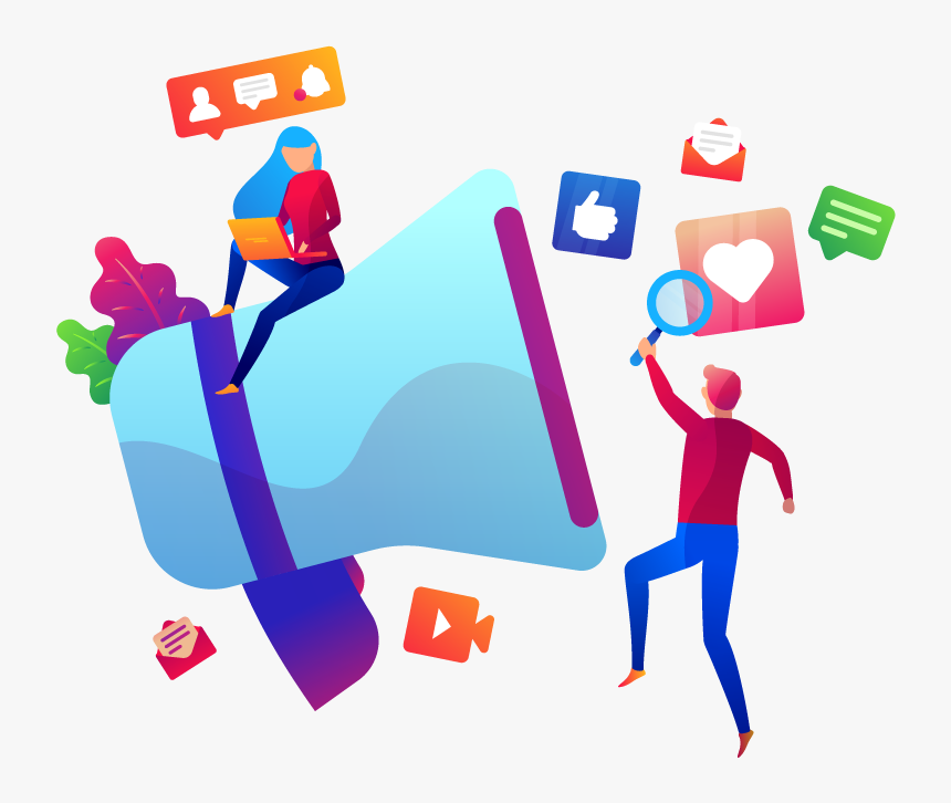 Malaysia Top Viral Video-marketing - Marketing Social Media Png, Transparent Png