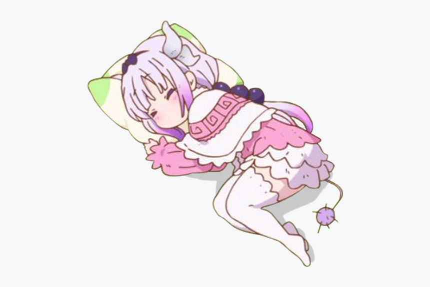 Sticker Kanna Maid Dragon Kikoojap Sleep Dodo Bb Bebe - Dragon Maid Kanna Sleep, HD Png Download
