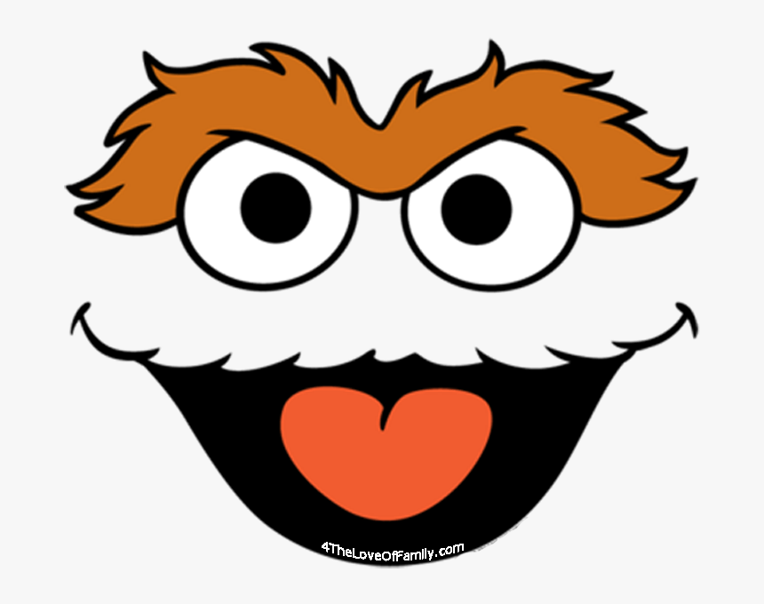 Sesame Street Face Cutouts, HD Png Download