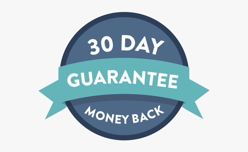 30 Day Money Back Guarantee - Label, HD Png Download