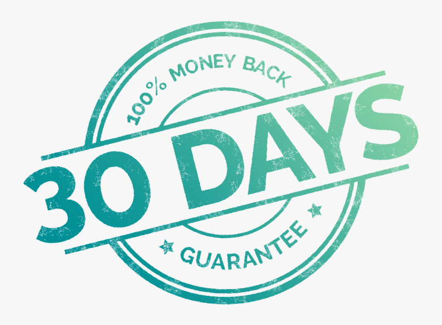 100% Money Back Guarantee Badge - Circle, HD Png Download