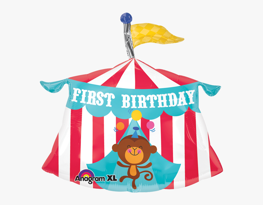 Circus 1st Birthday Background - Circus 1st Birthday Hat, HD Png Download