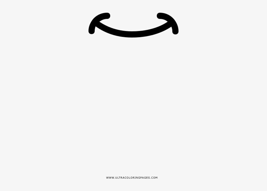 Boca Página Para Colorear, HD Png Download