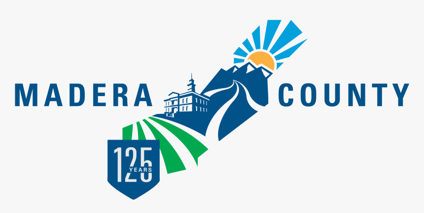 Mc 11777 125th Anniversary Logo Horizontal - Madera County Logo, HD Png Download