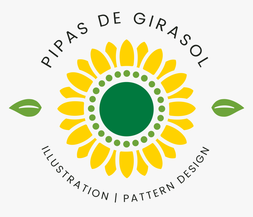 Pipas De Girasol Illustration And Pattern Design - Mukesh Training Academy Kolkata, HD Png Download